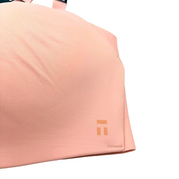 NEW Tommy John Comfort Smoothing Lightly Lined Wireless Bra 38C Peachskin Pink - Picture 2 of 8